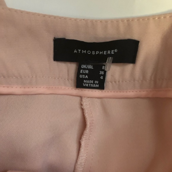 Atmosphere pink wide leg pants size 8 - Picture 5 of 6